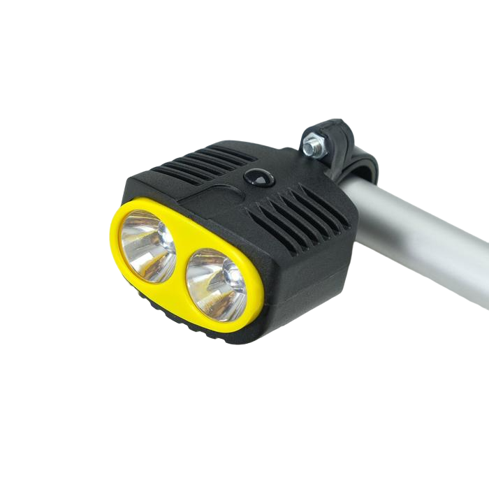 

Фонарь велосипедный, 3 Вт, 2 led, 1 режим, 3 ААА, 6 х 5 см, микс, Разноцветный