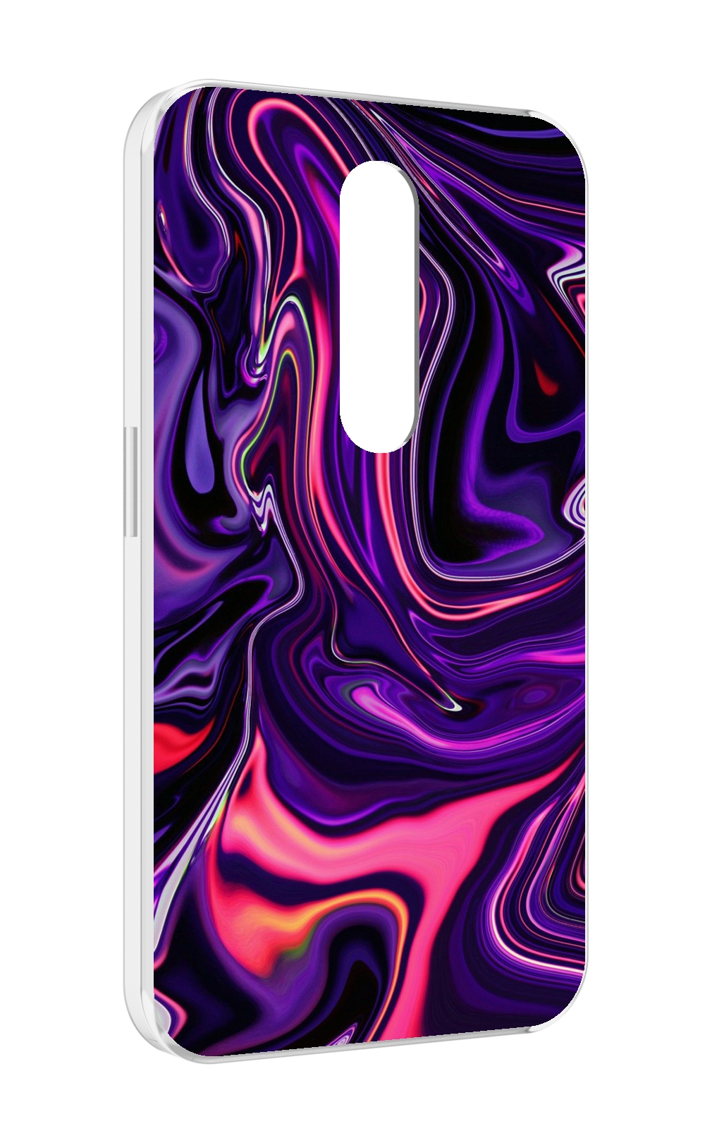 

Чехол MyPads фиолетовые краски для Motorola Moto X Force (XT1585 / XT1581), Прозрачный, Tocco