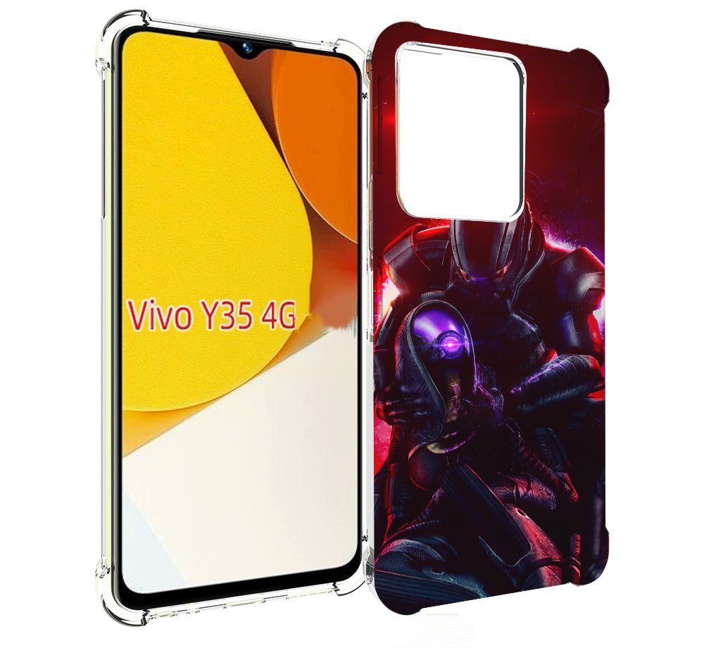 

Чехол MyPads Mass Effect для Vivo Y35 4G 2022 / Vivo Y22, Прозрачный, Tocco