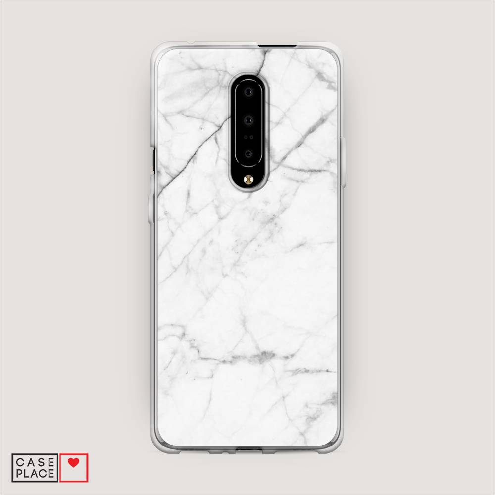 

Чехол Awog на OnePlus 7 Pro / ВанПлас 7 Pro "Светлый мрамор", Серый, 150850-3