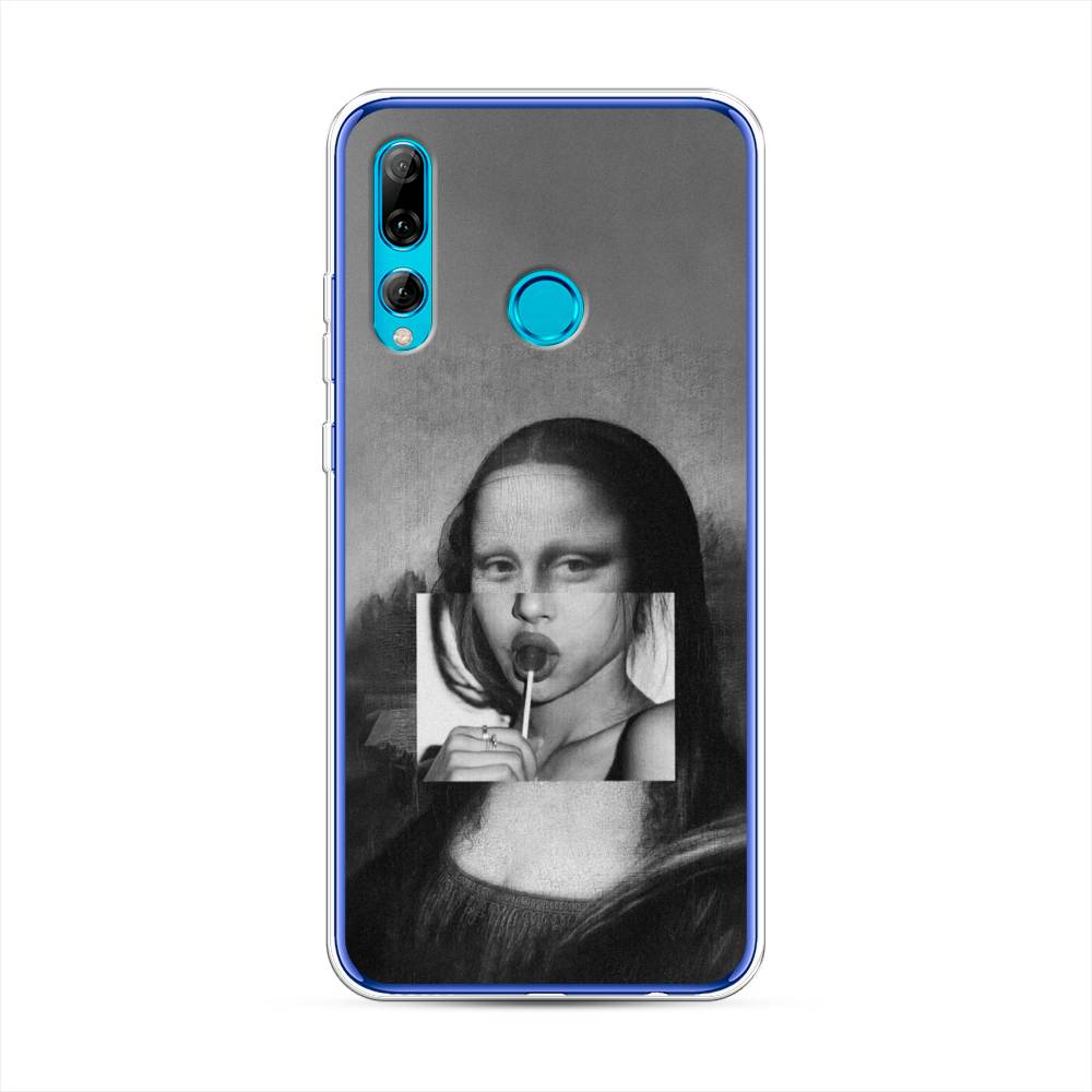 фото Чехол awog "mona lisa sucking lollipop" для huawei p smart plus 2019