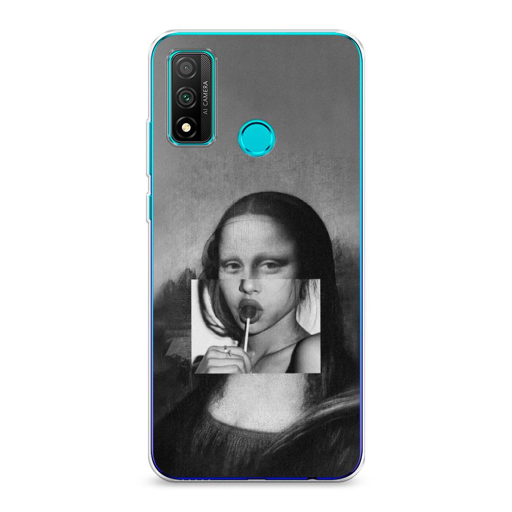 фото Чехол awog "mona lisa sucking lollipop" для huawei p smart 2020