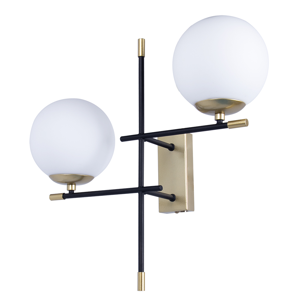 

Бра Arte Lamp Arkab A2225AP-2BK, Arkab