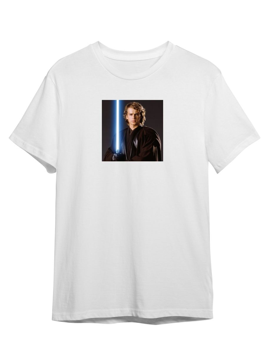 

Футболка унисекс СувенирShop Star Wars/Anakin Skywalker 20 белая 3XL, "Star Wars/Anakin Skywalker" 20