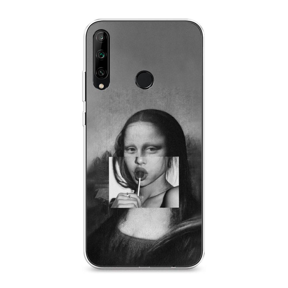 

Чехол Awog на Honor 9C "Mona Lisa sucking lollipop", Серый, 612550-9