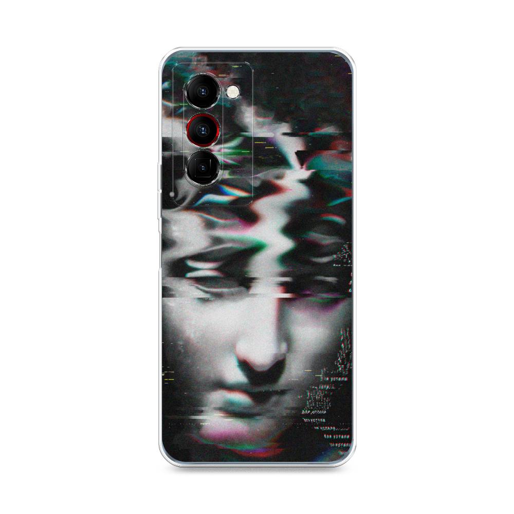 

Чехол Awog на Tecno Camon 18 Premier "Glitch Art", Разноцветный, 300850-9