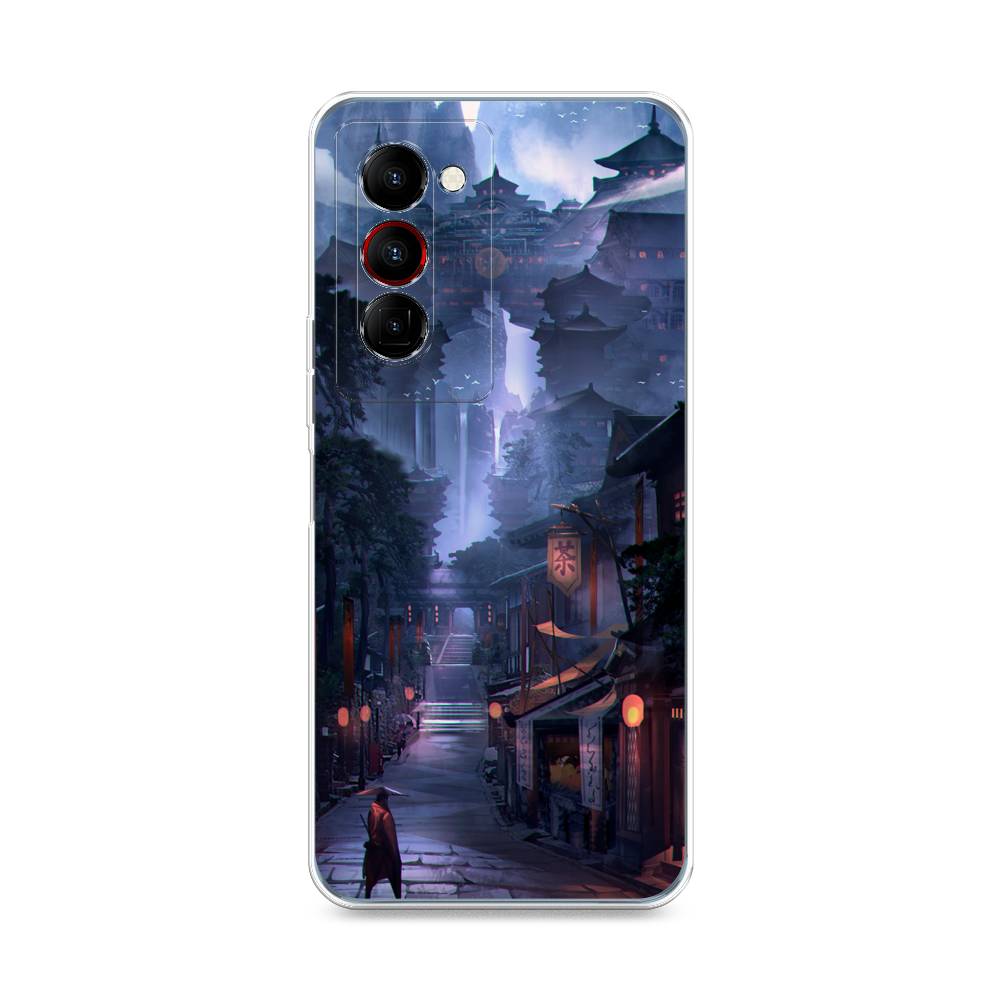 

Чехол Awog на Tecno Camon 18 Premier "Одинокий самурай", Разноцветный, 300850-10