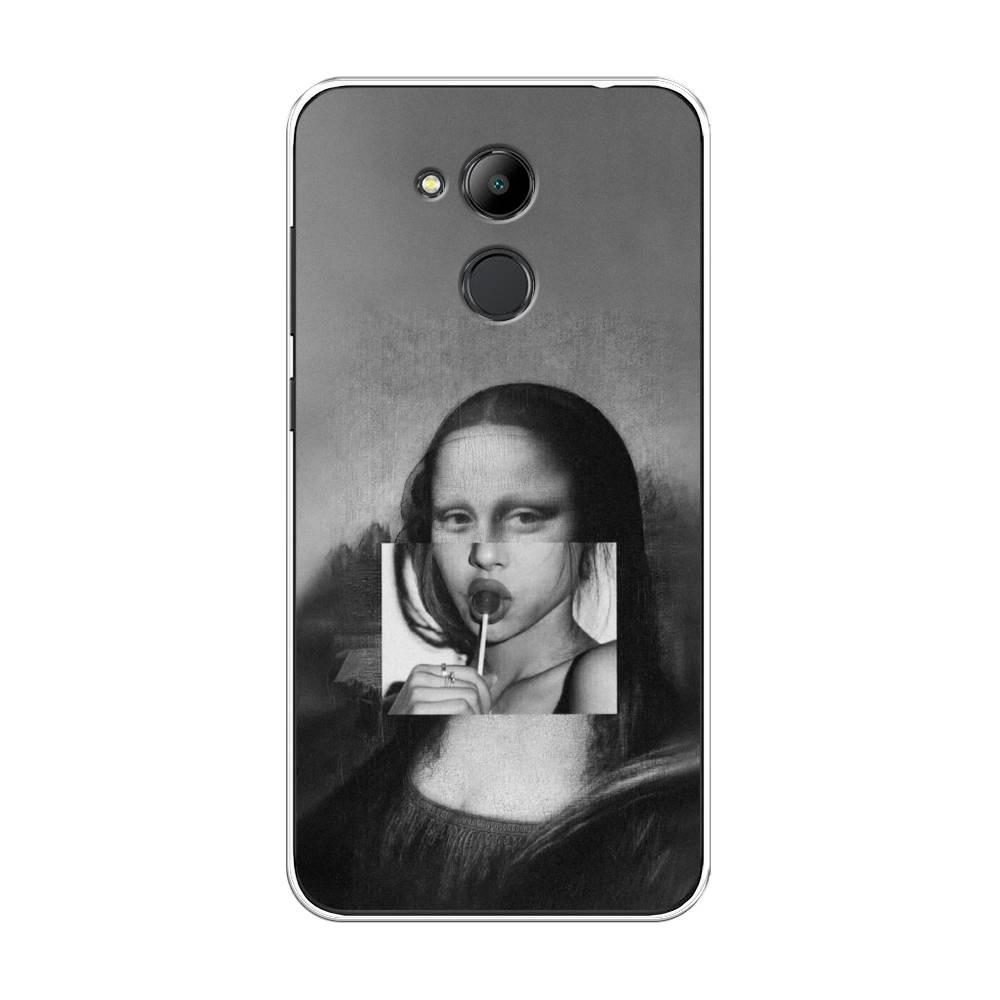 фото Чехол awog "mona lisa sucking lollipop" для honor 6c pro