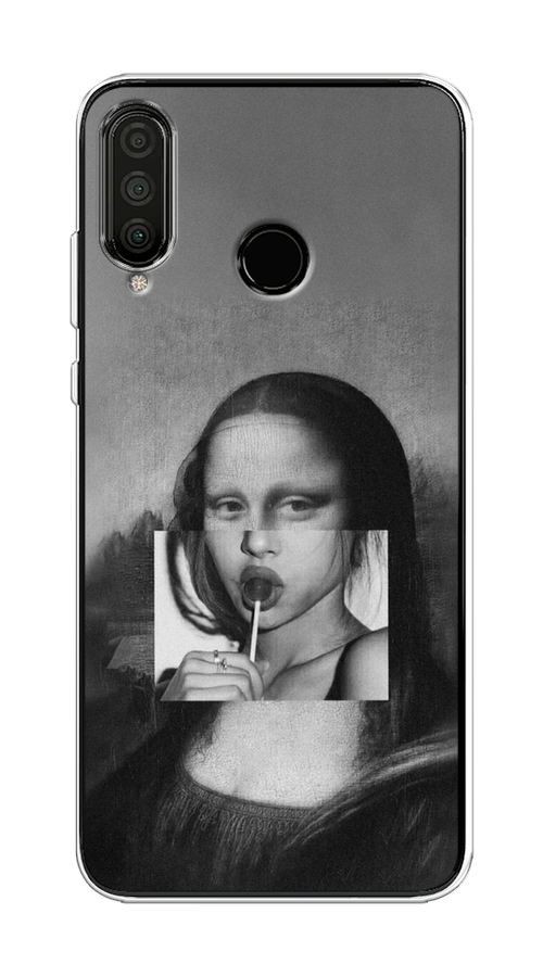 

Чехол Awog на Honor 20S "Mona Lisa sucking lollipop", Серый, 610750-9