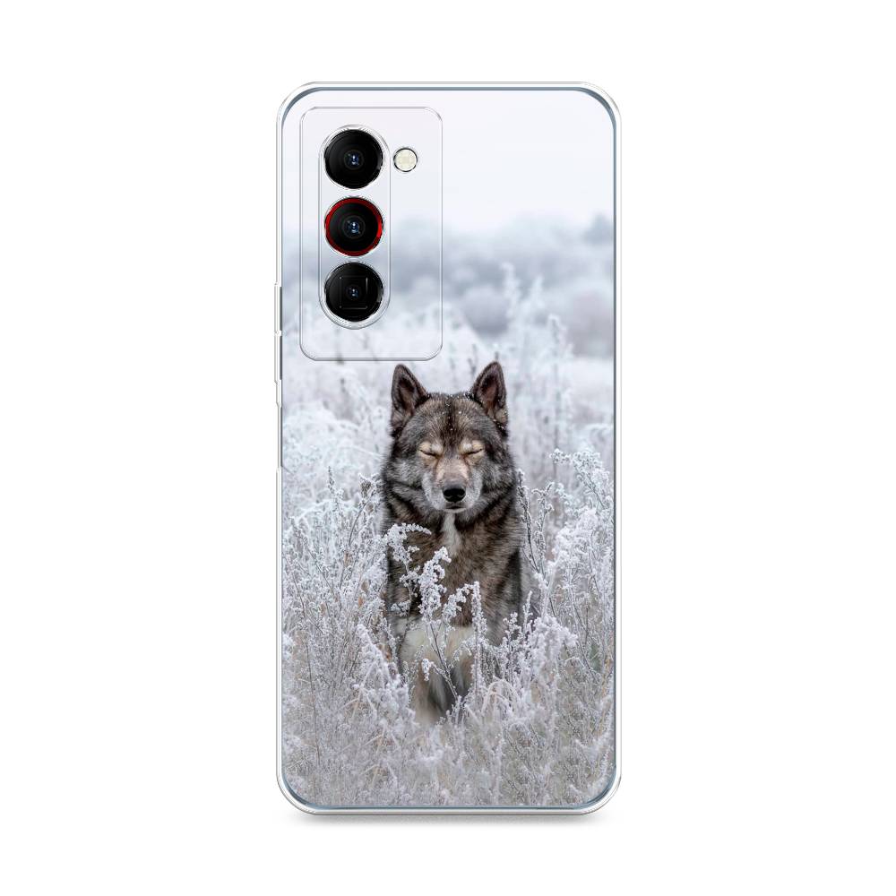 

Чехол Awog на Tecno Camon 18 Premier "Волк в поле", Разноцветный, 300850-1