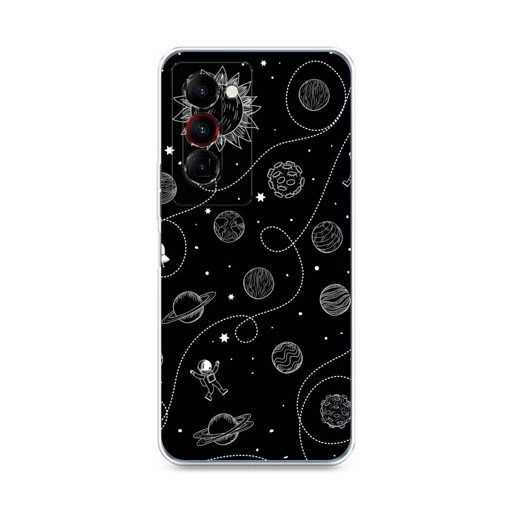 

Чехол Awog на Tecno Camon 18 Premier "В невесомости", Разноцветный, 300850-4