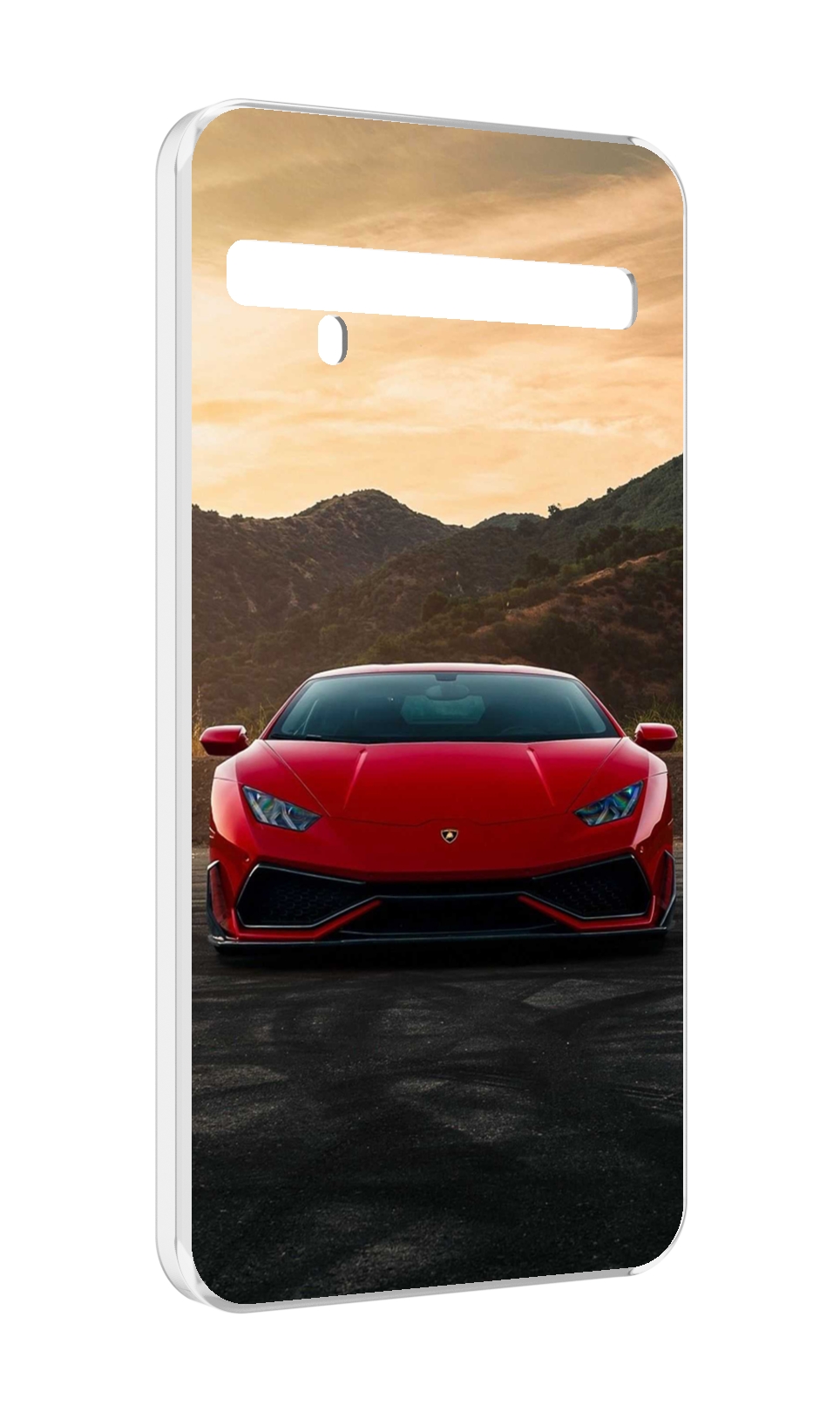 Чехол MyPads lamborghini 1 мужской для TCL 10 Pro / TCL 10 + Plus