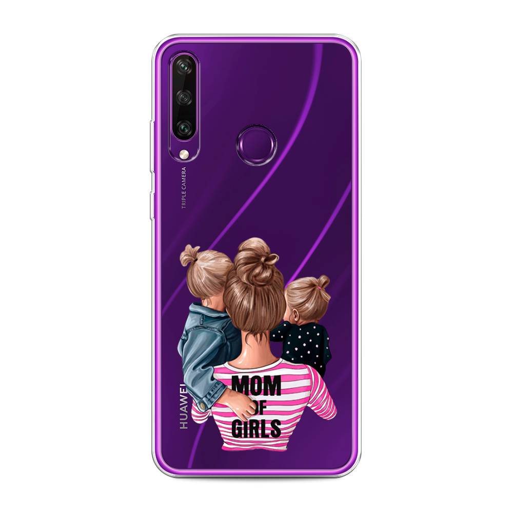 

Чехол Awog на Huawei Y6p "Mom of Girls", Синий;розовый;черный, 6103250-6