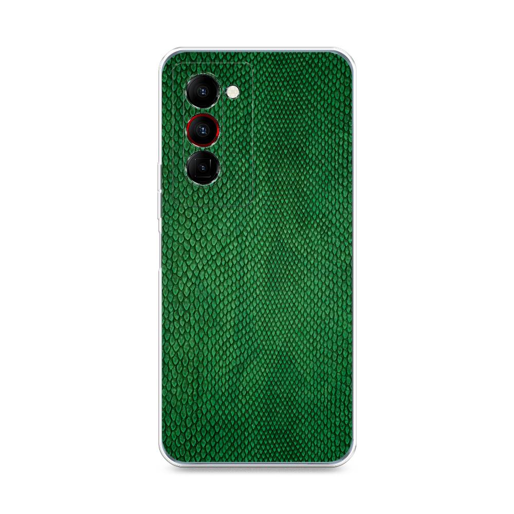 

Чехол Awog на Tecno Camon 18 Premier "Изумрудная змея", Разноцветный, 300850-3