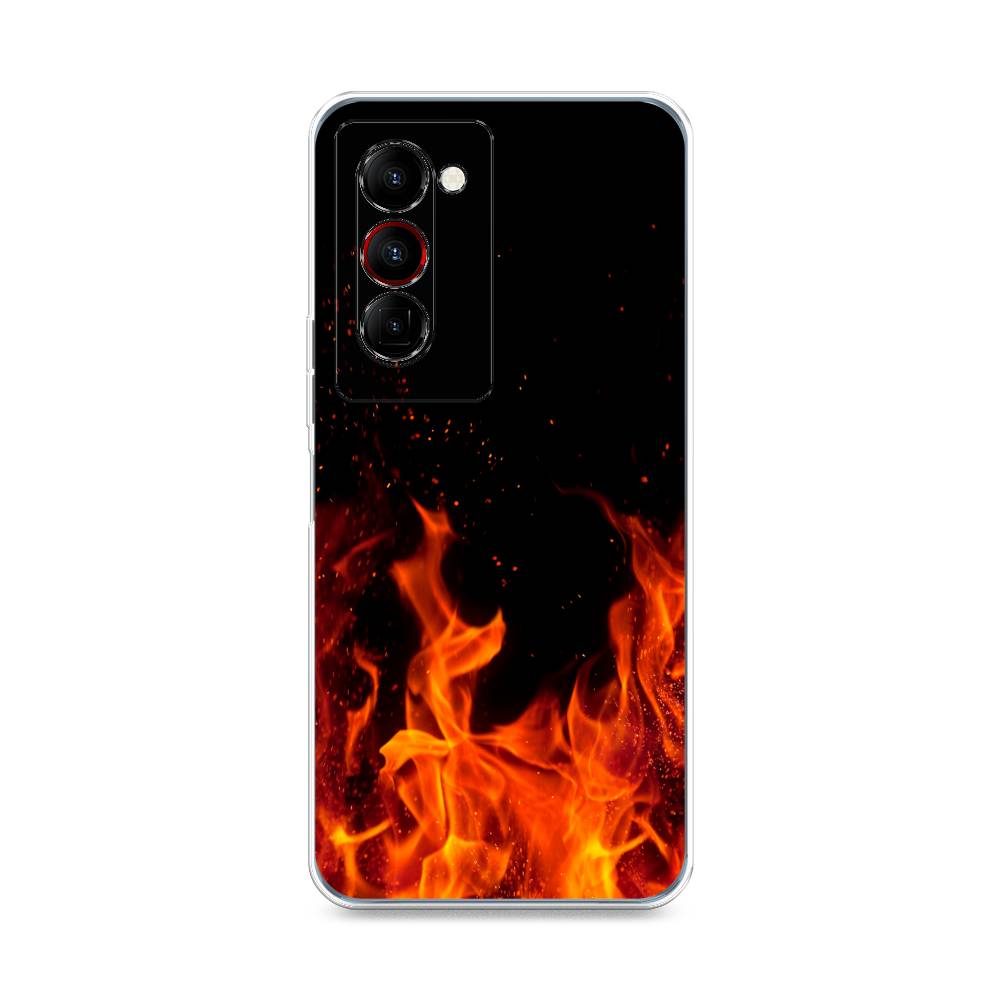 

Чехол Awog на Tecno Camon 18 Premier "Все в огне", Разноцветный, 300850-4