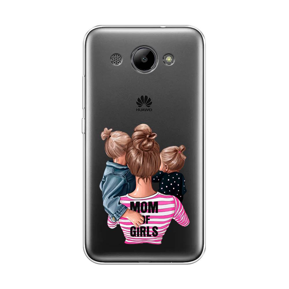 

Чехол Awog "Mom of Girls" для Huawei Y3 2018, 65850-6