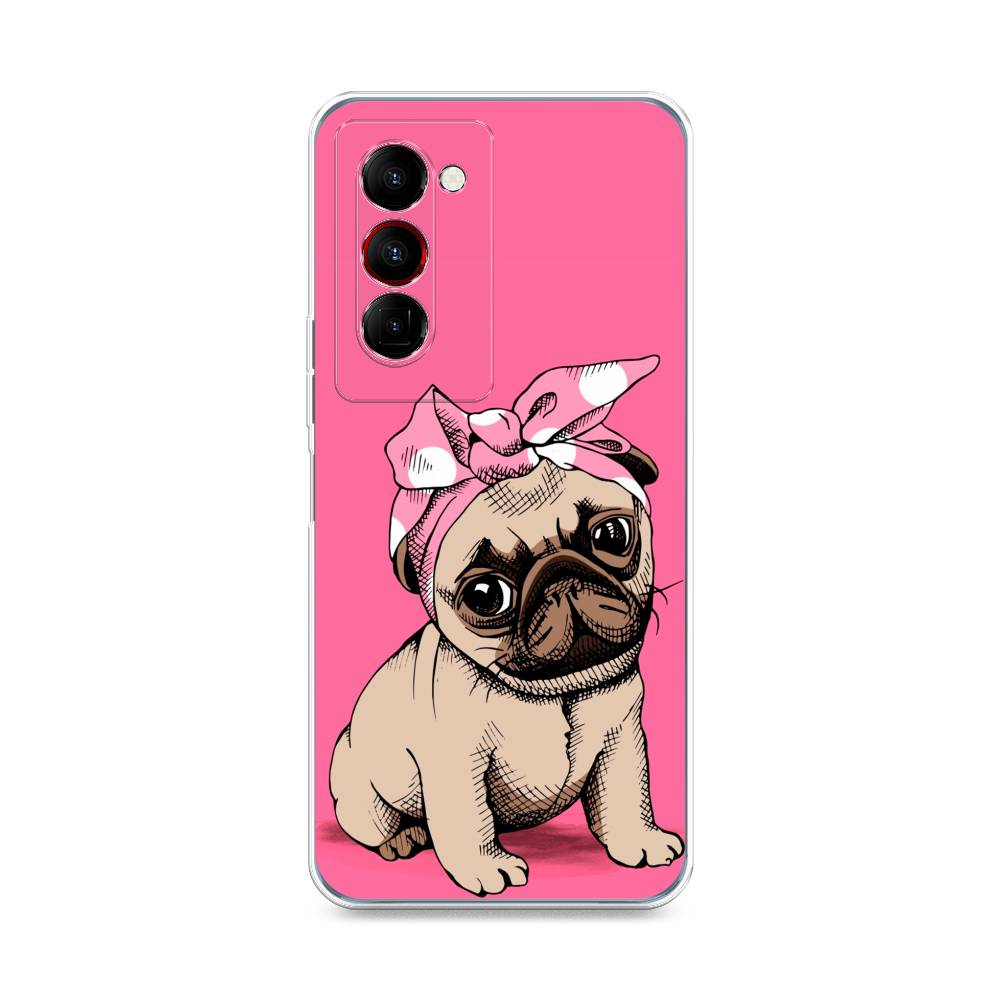 

Чехол Awog на Tecno Camon 18 Premier "Dog Pin-Up", Разноцветный, 300850-2