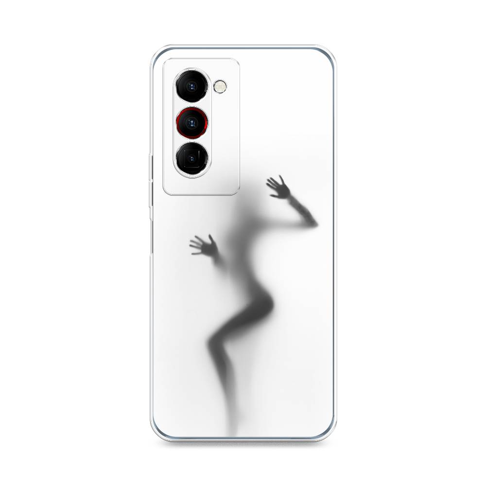 

Чехол Awog на Tecno Camon 18 Premier "Девушка в душе", Разноцветный, 300850-7