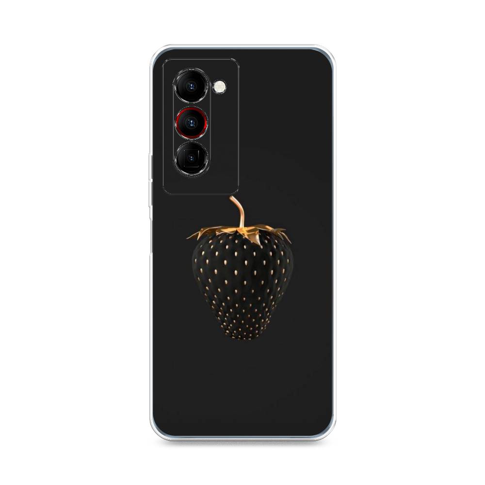 

Чехол Awog на Tecno Camon 18 Premier "Черно-золотая клубника", Разноцветный, 300850-10