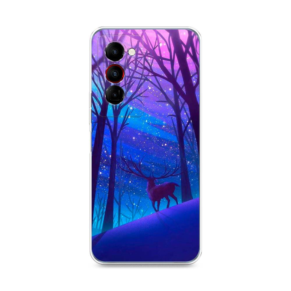 

Чехол Awog на Tecno Camon 18 Premier "Северный олень", Разноцветный, 300850-2