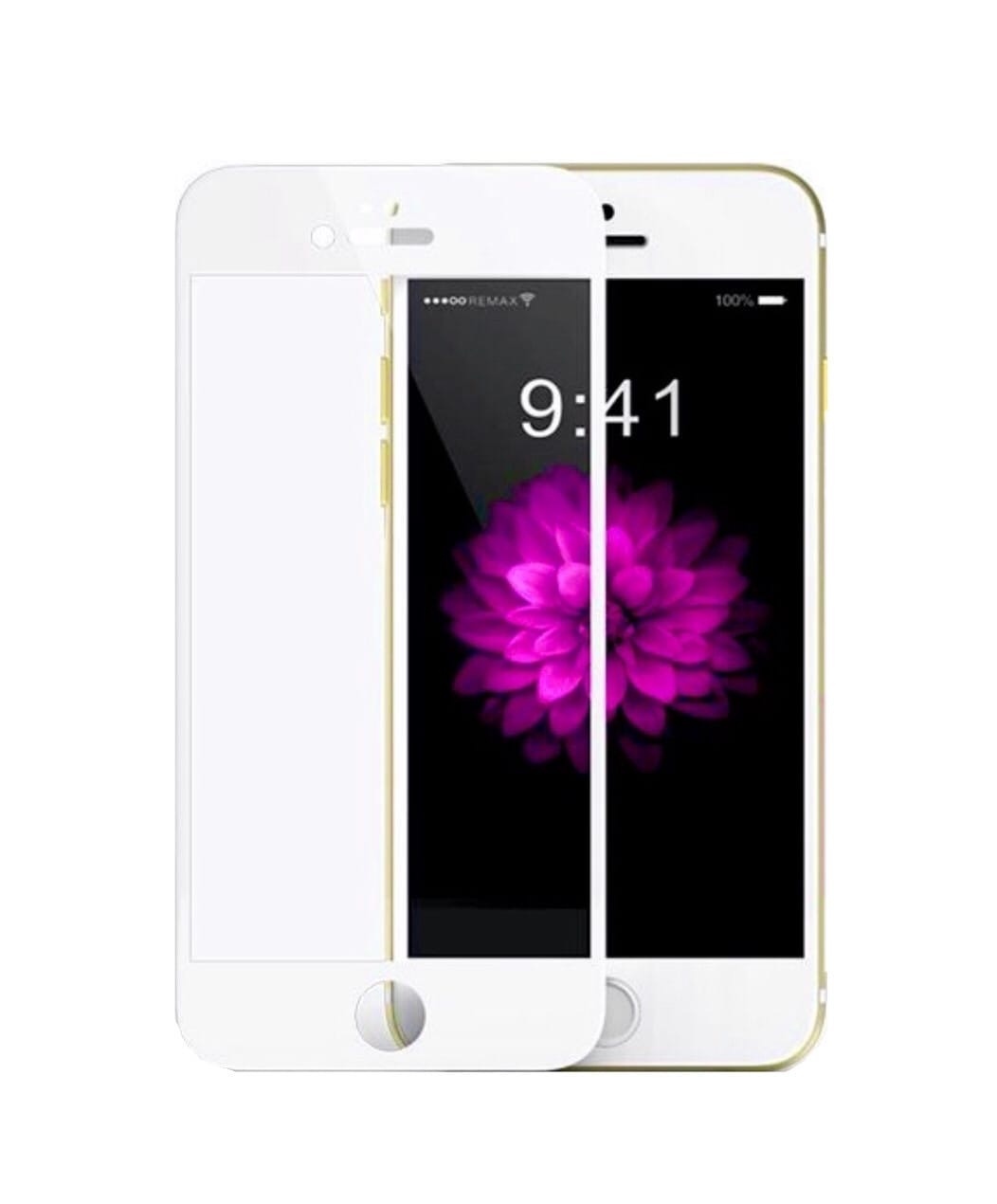

Защитное стекло с силиконовым краем iPhone 6/6s/7/8 Full Screen (белый), iPhone 6