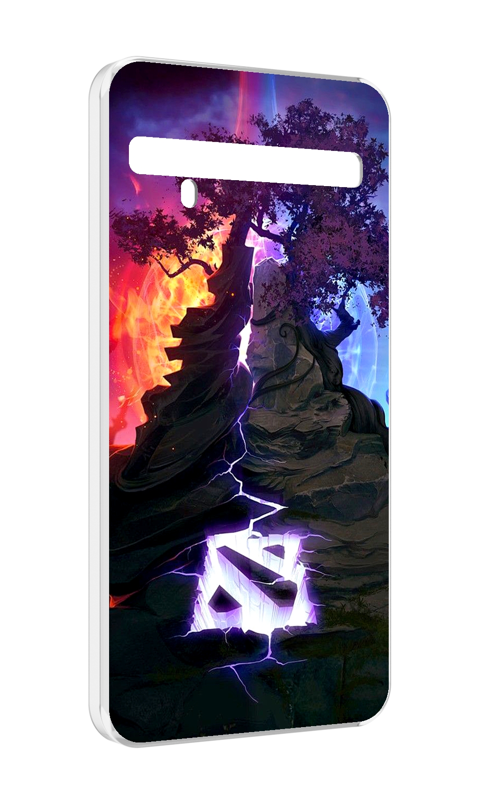 

Чехол MyPads dota 2 логотип для TCL 10 Pro / TCL 10 + Plus, Прозрачный, Tocco