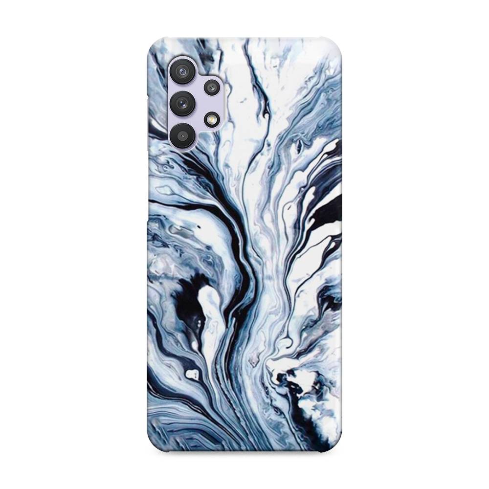 

Пластиковый чехол "Голубой минерал мрамор" на Samsung Galaxy A32, 2102020-2