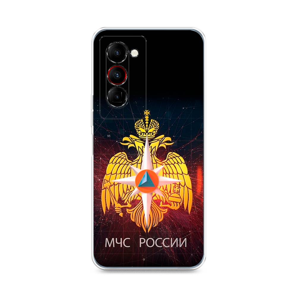 

Чехол Awog на Tecno Camon 18 Premier "МЧС России", Разноцветный, 300850-5
