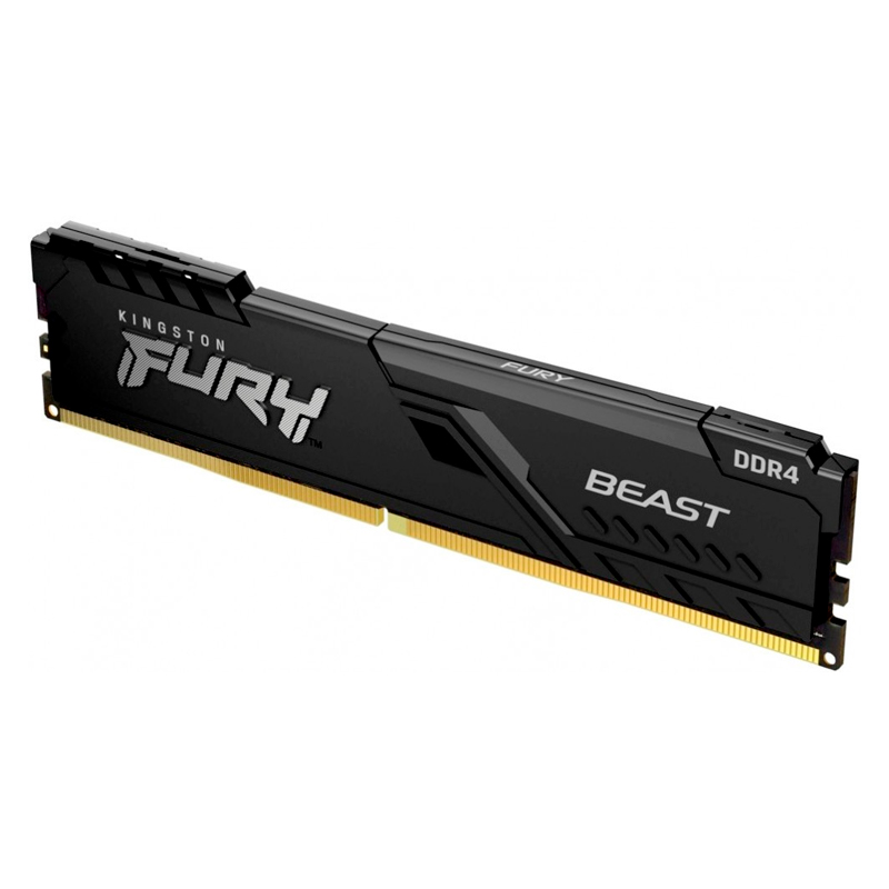 

Оперативная память Kingston Fury Beast Black 4Gb DDR4 3200MHz (KF432C16BB/4), KF432C16BB/4