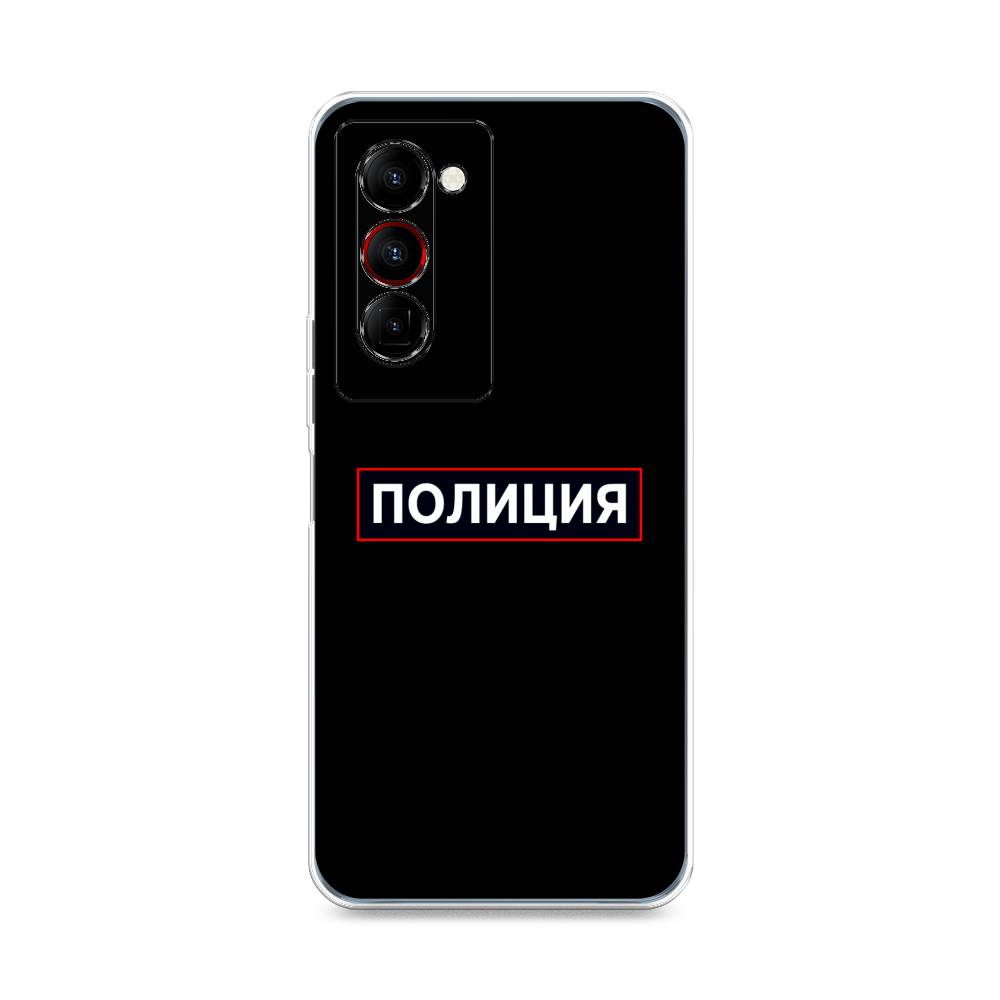 фото Чехол awog "police logo" для tecno camon 18 premier