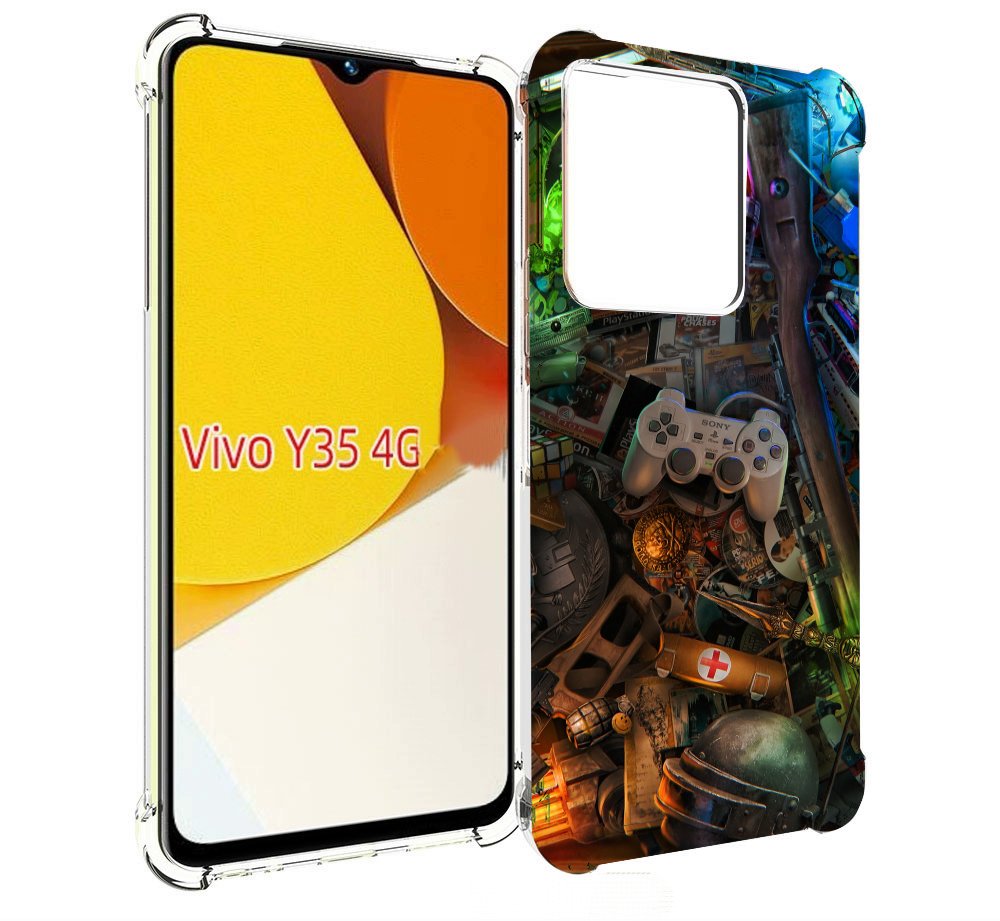 

Чехол MyPads JlaMBcPa6eM для Vivo Y35 4G 2022 / Vivo Y22, Прозрачный, Tocco