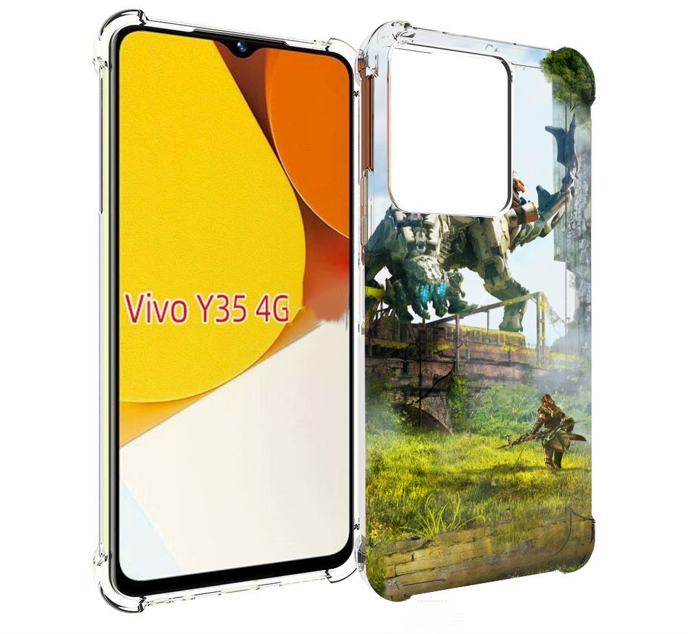

Чехол MyPads Horizon Zero Dawn для Vivo Y35 4G 2022 / Vivo Y22, Прозрачный, Tocco