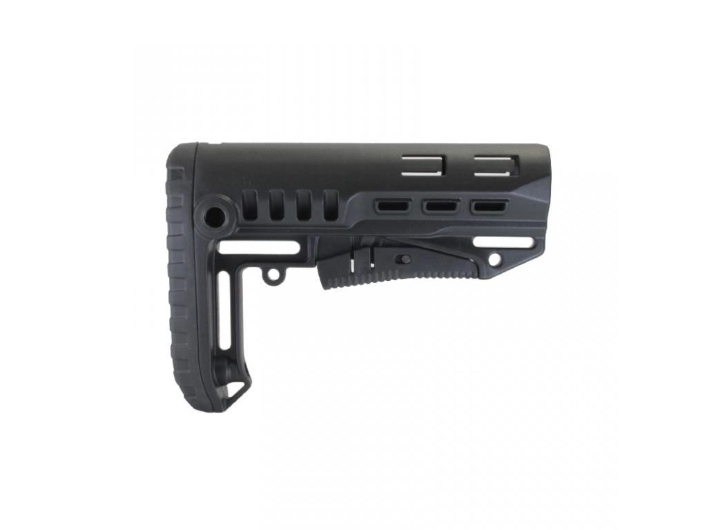 

Телескопический приклад DLG Tactical TBS Compact на трубку Mil-spec, черный