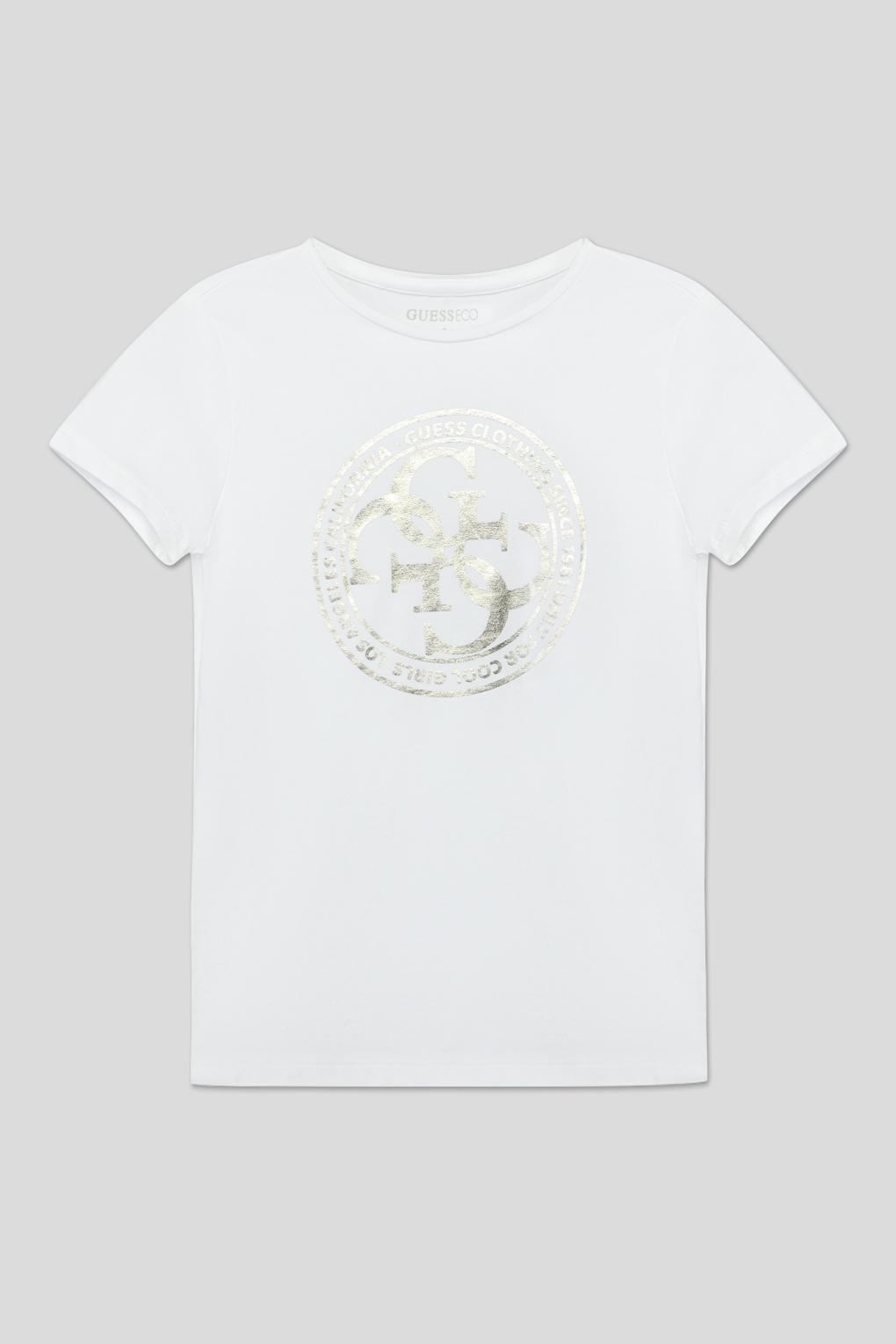 

Футболка детская Guess J3GI02 K6YW3 белый, 128, J3GI02 K6YW3