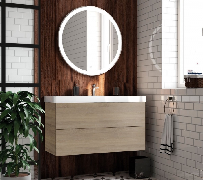 

Мебель для ванной Art&Max Verona 100 Rovere Chiaro Sonoma