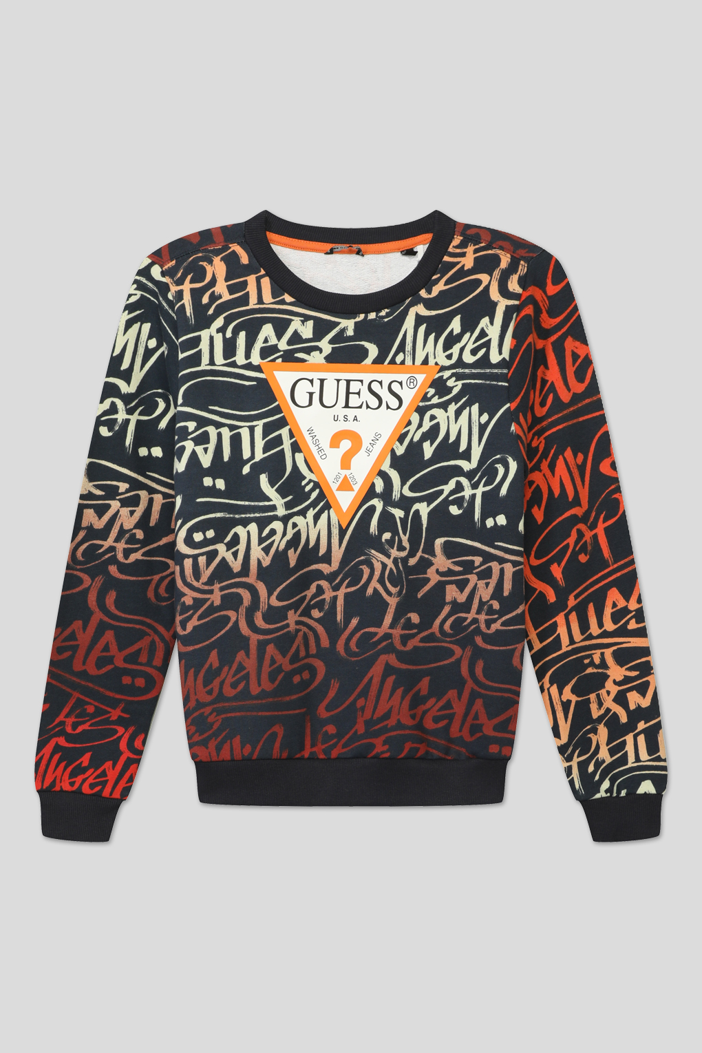 

Свитшот детский Guess L3GQ00 KA6R3 мультиколор, 152, Черный, L3GQ00 KA6R3