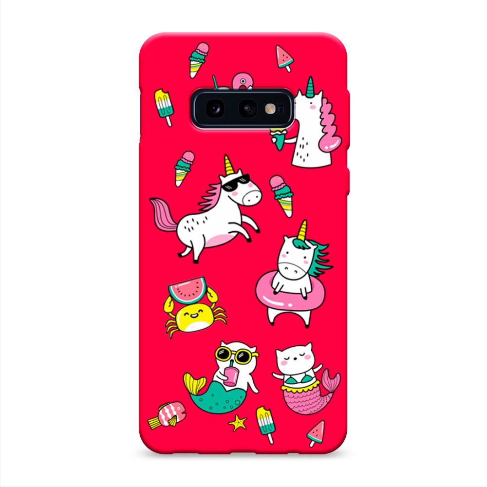 

Чехол Awog на Samsung Galaxy S10E "На отдыхе", Разноцветный, 27253-1