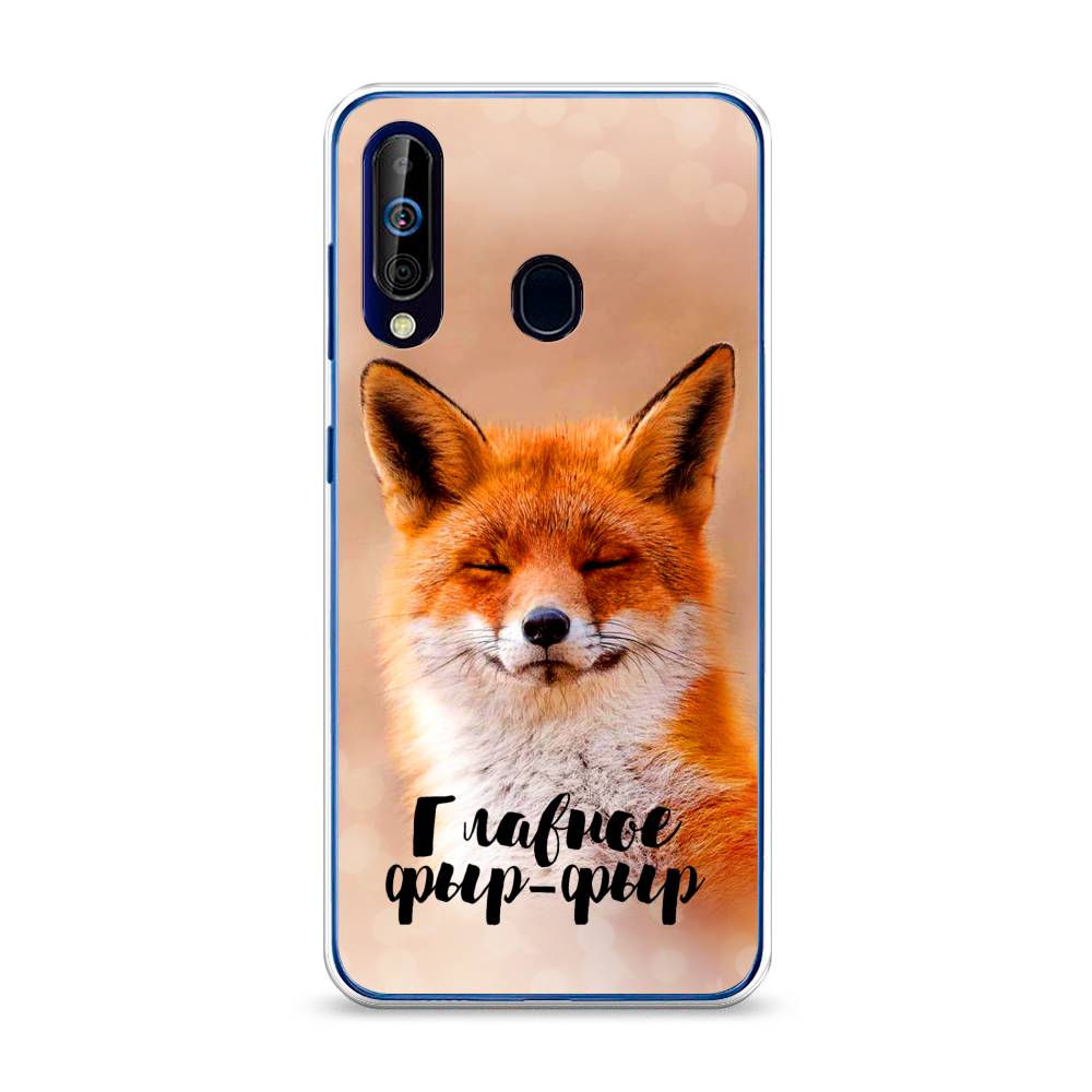 

Чехол Awog на Samsung Galaxy A60/M40 "Главное фыр-фыр", Разноцветный, 28250-2
