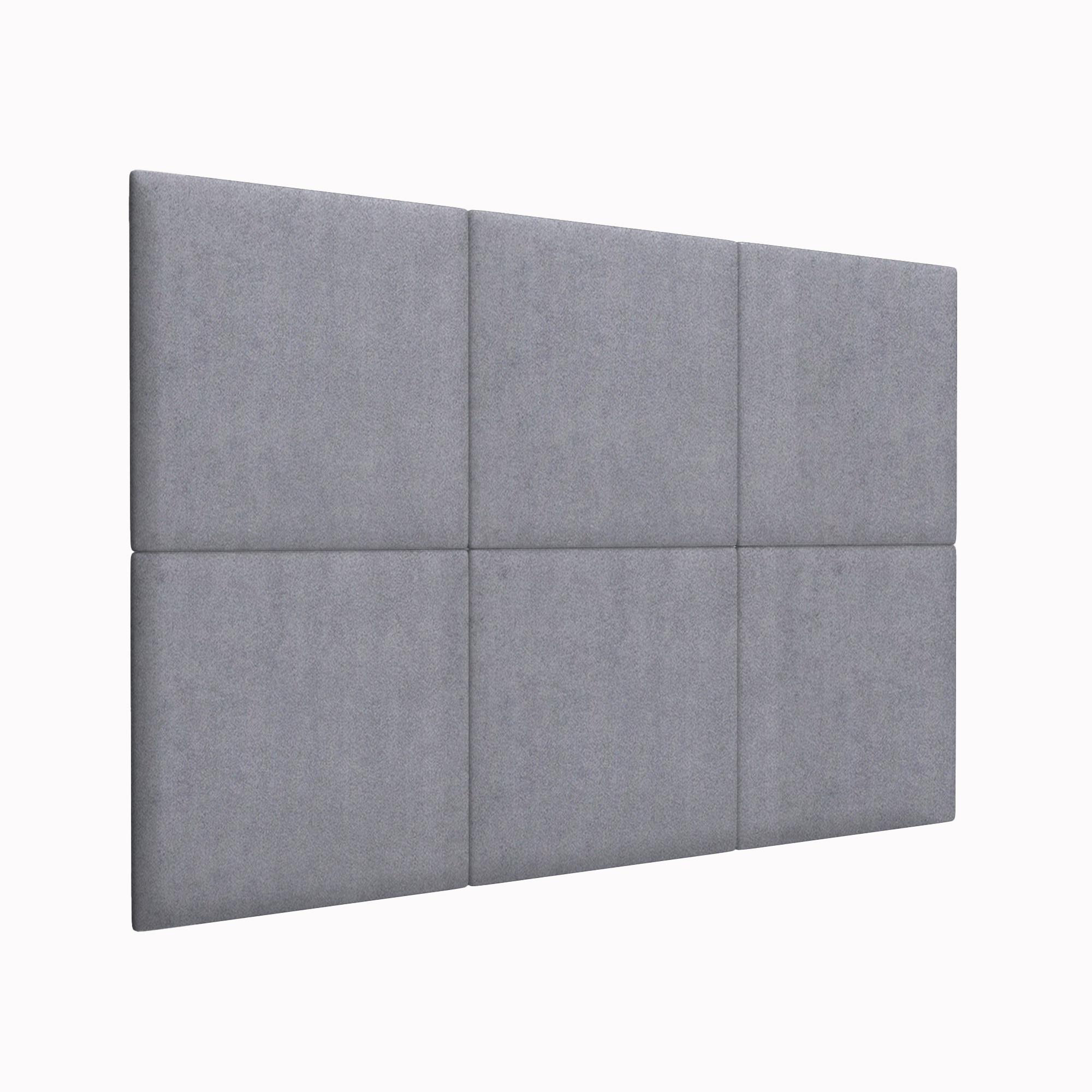 фото Мягкие обои alcantara gray 50х50 см 1 шт. tartilla