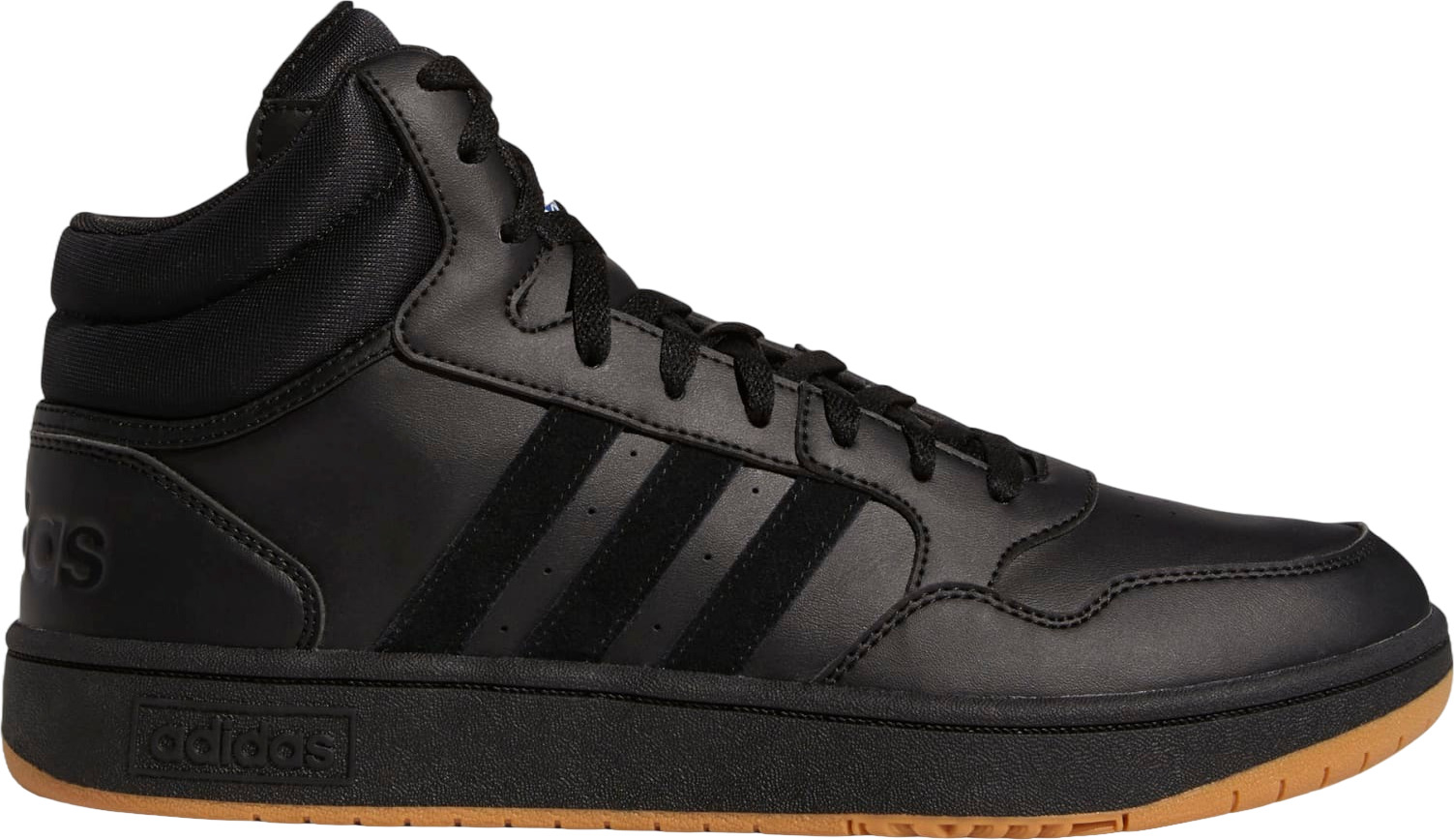 

Кеды мужские Adidas HOOPS 3.0 MID черные 10 UK, Черный, HOOPS 3.0 MID