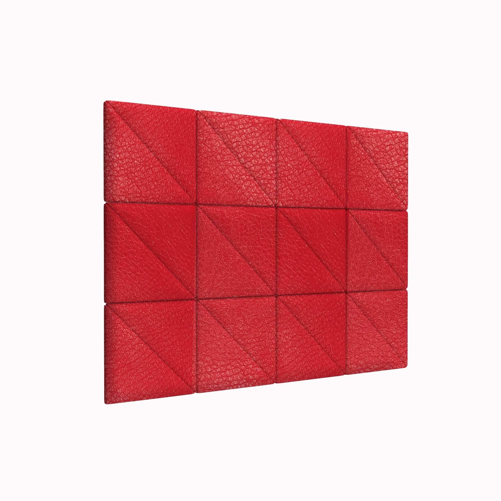 фото Мягкие обои eco leather red 30х30tpl см 2 шт. tartilla