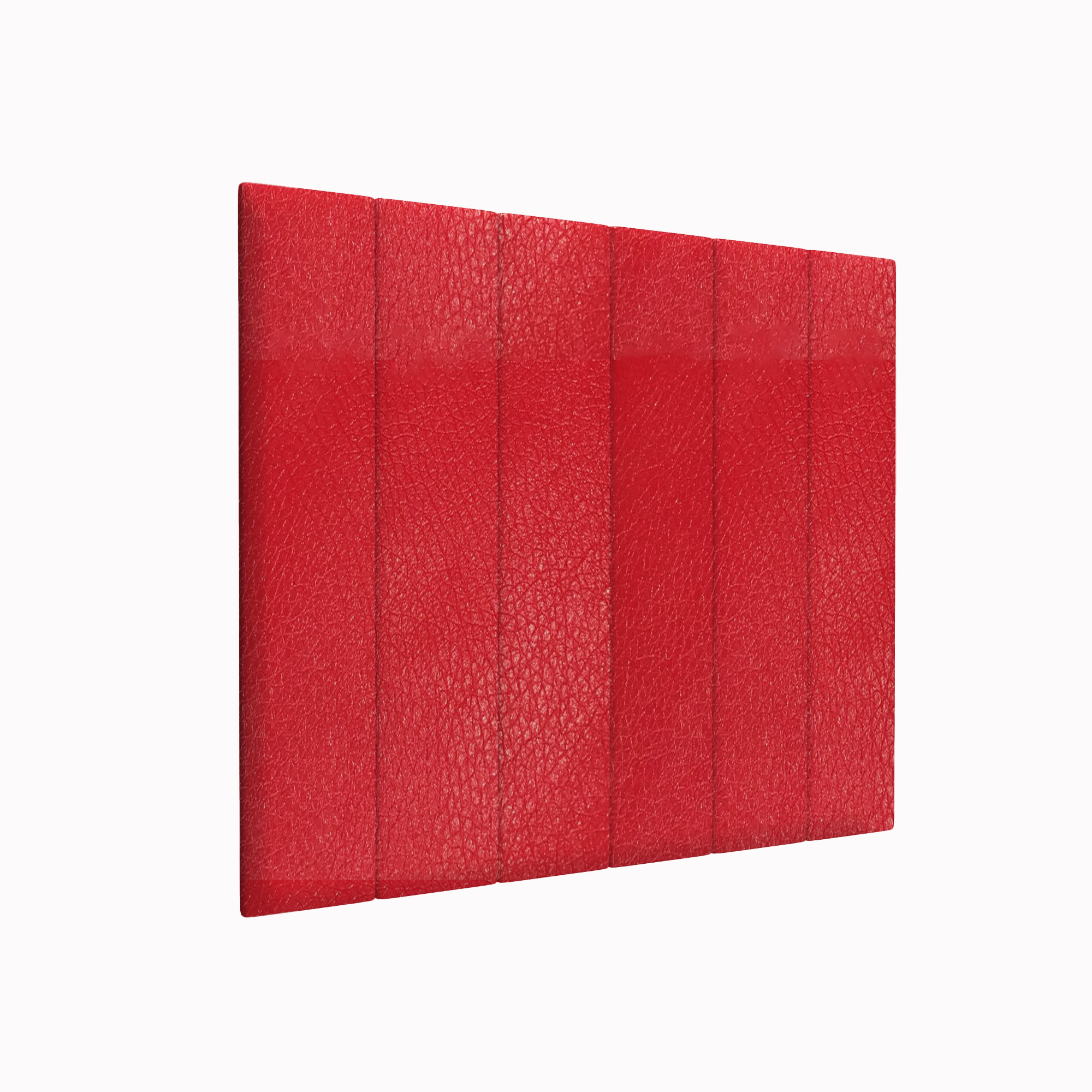 фото Мягкие обои eco leather red 20х100 см 4 шт. tartilla