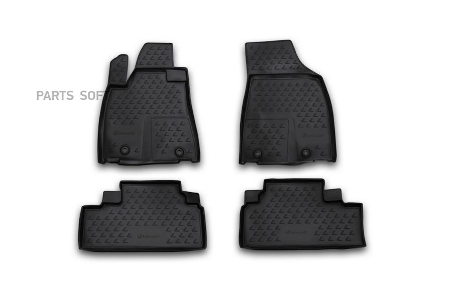 

Коврики в салон LEXUS RX 350 2012> 4 шт полиуретан
