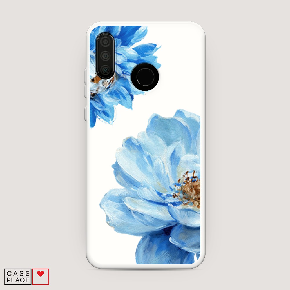 

Матовый силиконовый чехол "Звездочки графика белая" на Honor 7X