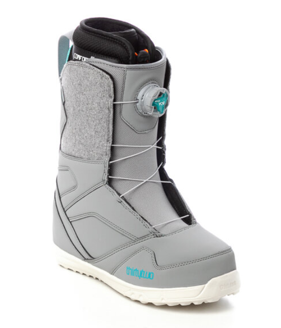 

Ботинки для сноуборда женские THIRTYTWO Stw Boa W'S GREY 2021