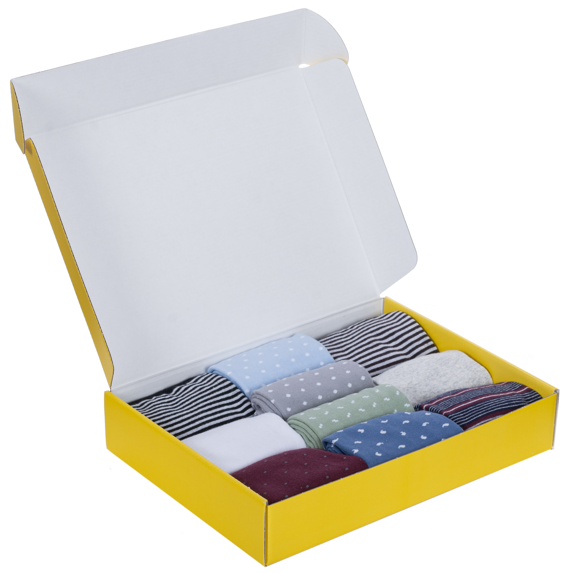 Подарочный набор носков мужских Flappers Peppers 10-1МБ19-29 разноцветных 40-44