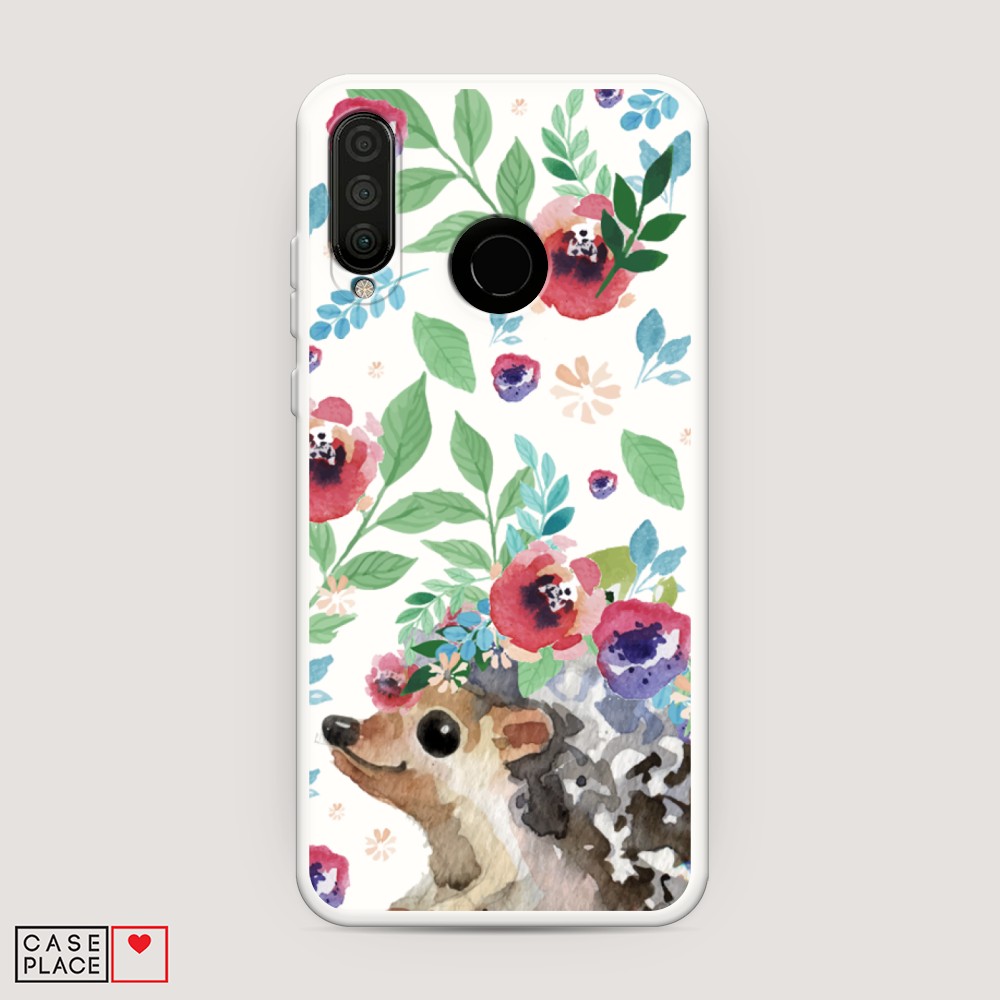 

Матовый силиконовый чехол "Звездочки графика белая" на Honor 7X