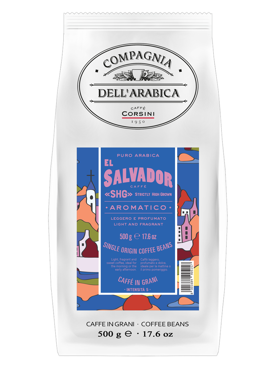 Кофе Compagnia Dell`Arabica El Salvador SHG в зернах 500 г