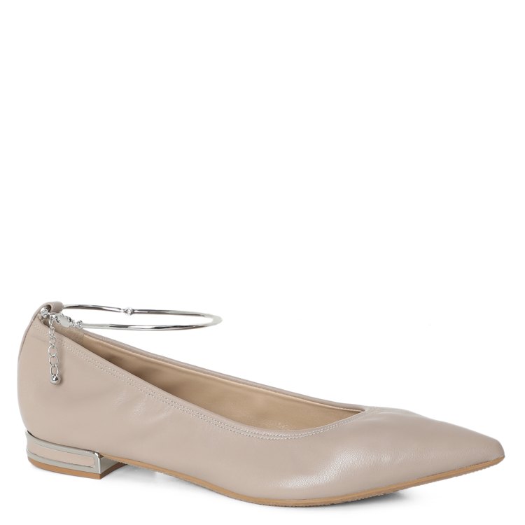

Балетки женские Casadei 1A234U010 серые 36 EU, 1A234U010