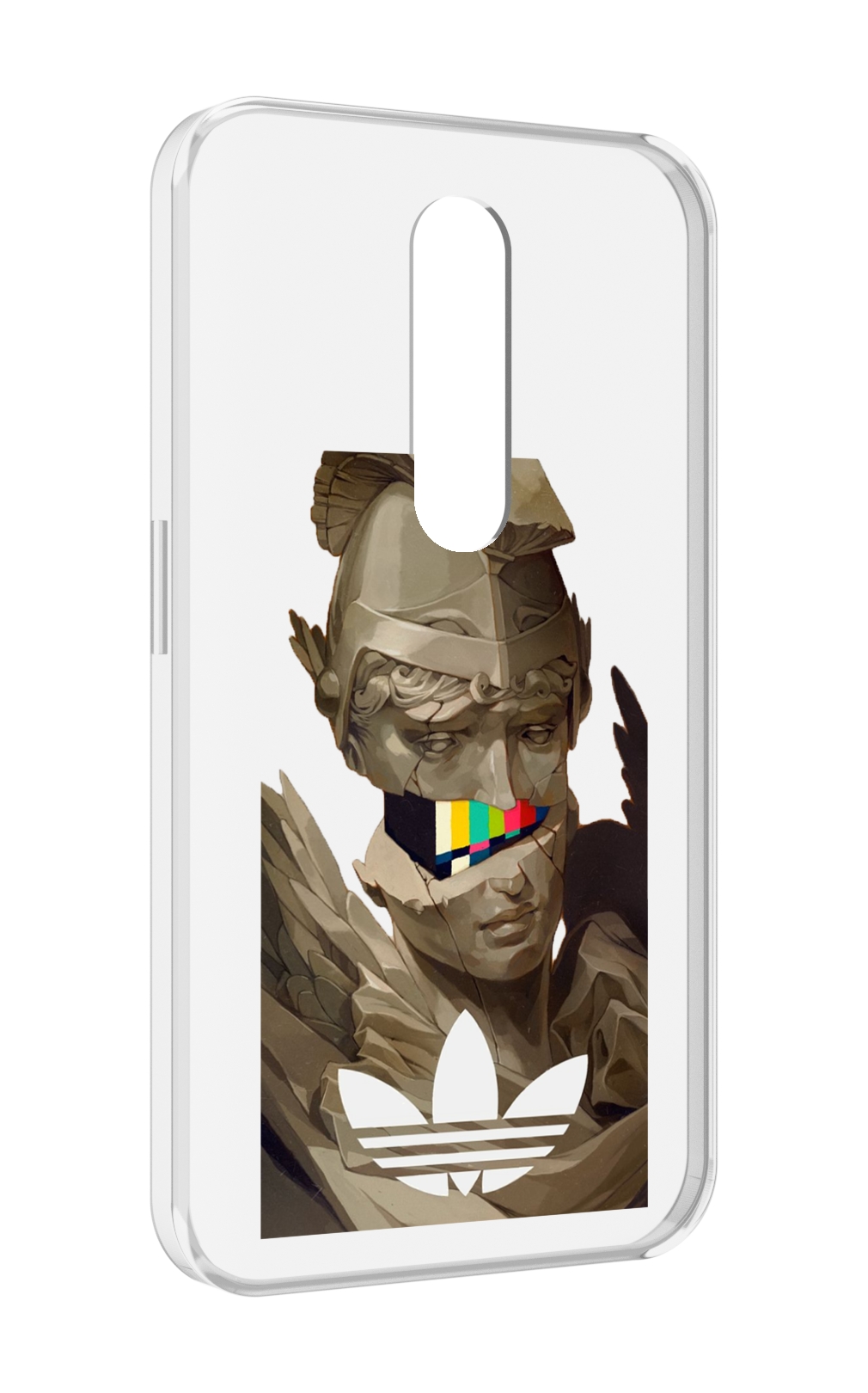 

Чехол MyPads статуя-адидас для Motorola Moto X Force (XT1585 / XT1581), Прозрачный, Tocco